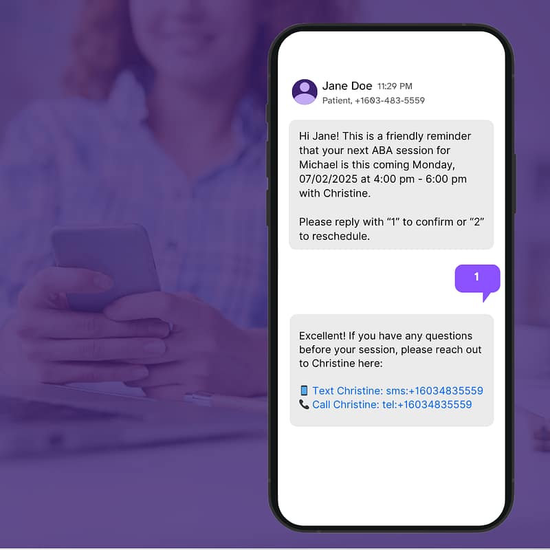 automation for aba clinics & behavioral health practices 3 aba appointment reminders text marketing aba appointment reminders text marketing