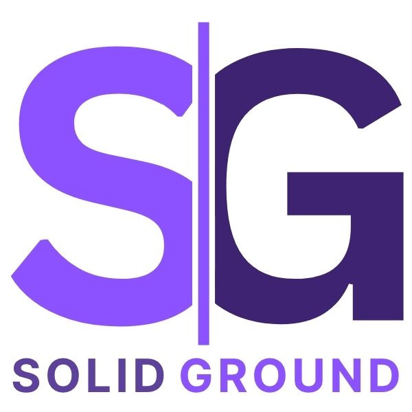solid ground agency logo purple
