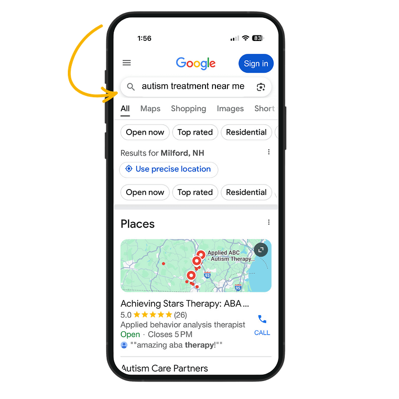 aba therapy marketing - local-seo