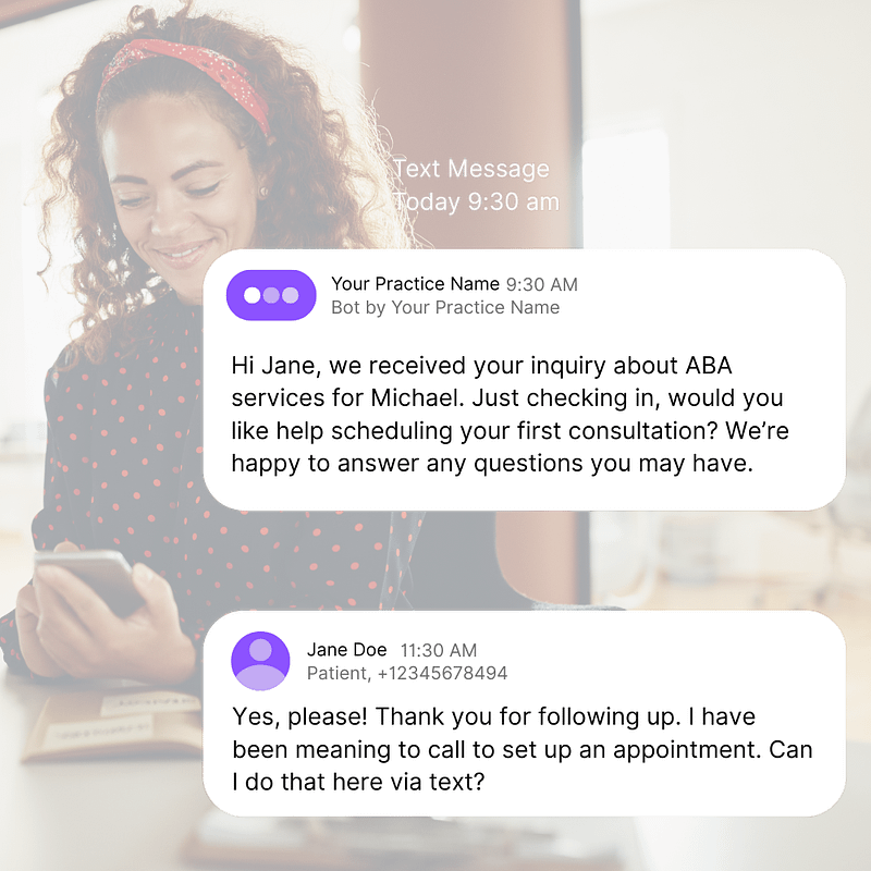 aba client engagement 2 aba clinic automation aba clinic automation texting