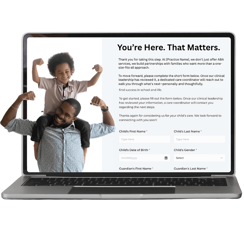 aba treatment digital intake automation