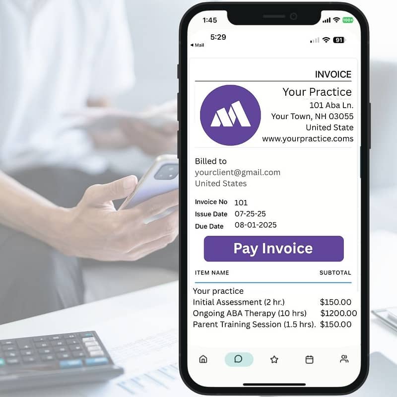 fingertip invoicing